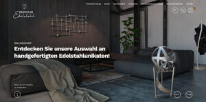 Kreatives aus Edelstahl Onlineshop - Inneneinrichtung - Garten - Nützliches aus Edelstahl